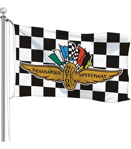 Amazon.com : Indy flag Motor Race Banner 3x5 Ft Flag, Flags Black